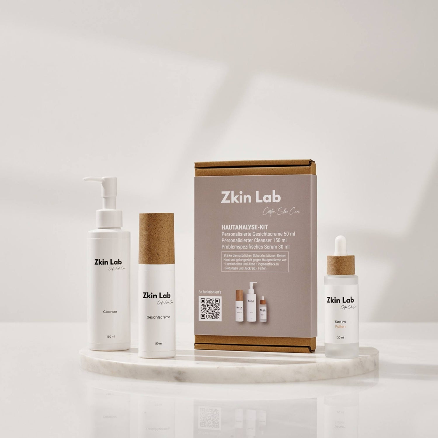 Custom Moisturiser, Cleanser & Serum